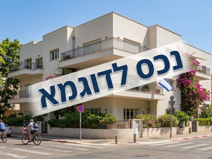 דירה בבניין באוהאוס משומר בתל אביב
