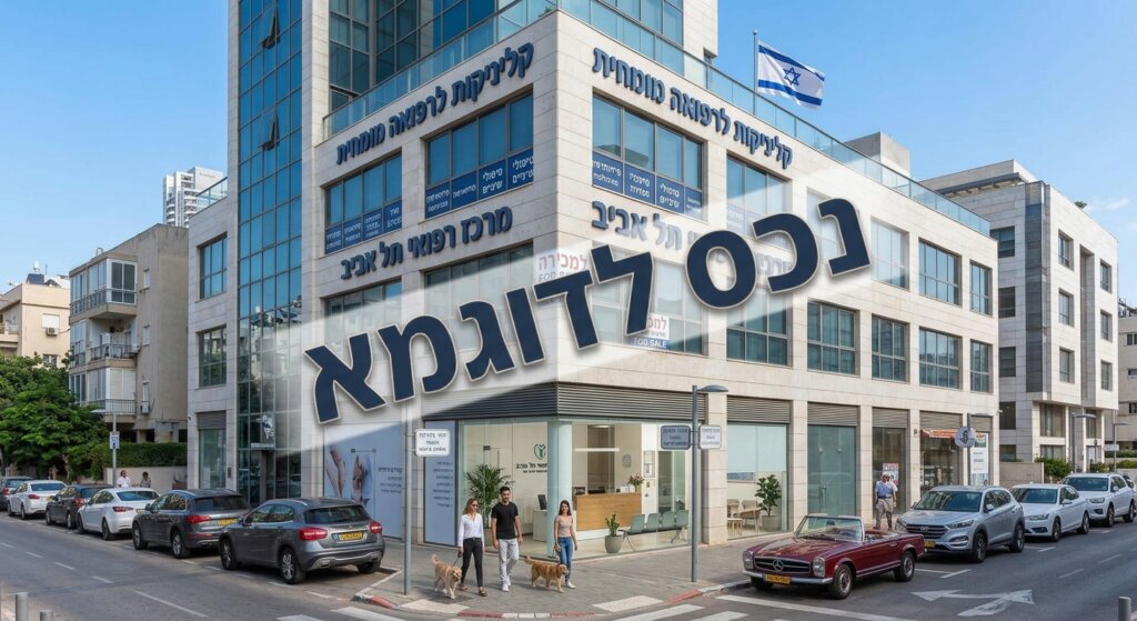 בניין קליניקות ומשרדים למכירה, ויצמן 12, תל אביב