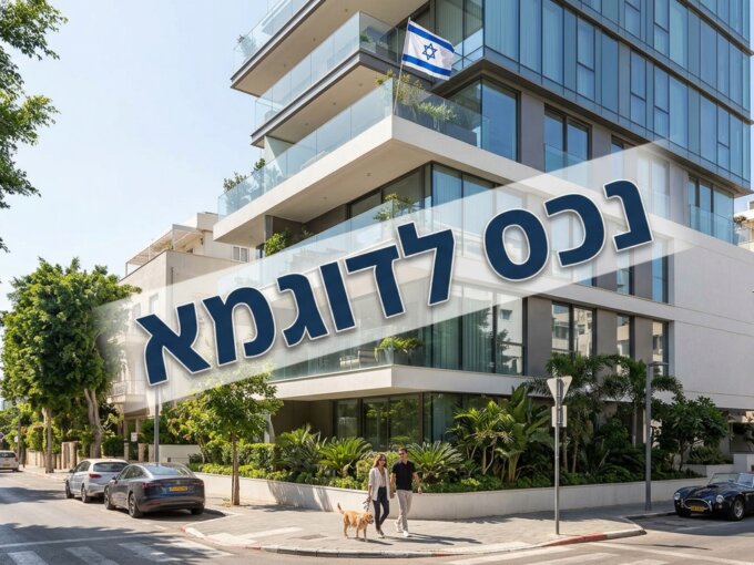 פנטהאוז עם נוף פתוח לים בתל אביב