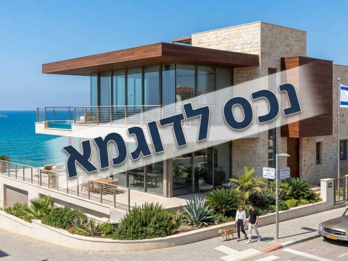 וילה על קו ראשון לים בהרצליה פיתוח